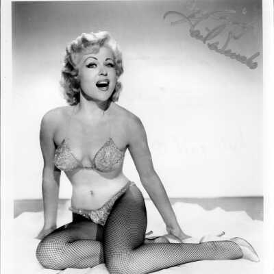 Photo - Gail Winds- B+W Signed in Silver Sharpie Front + Back Ink