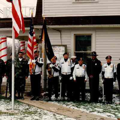 Flag Pole Dedication