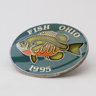 Fish Ohio Pin (1995)