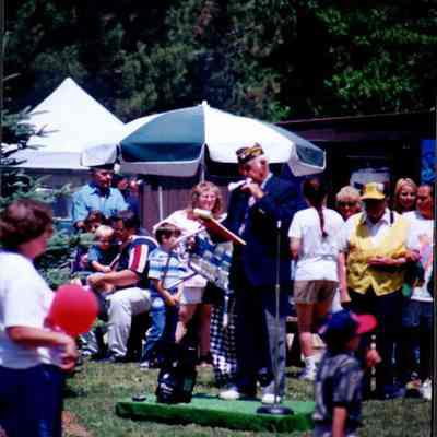 Veteran Giving Speech