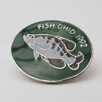 Fish Ohio Pin (1992)
