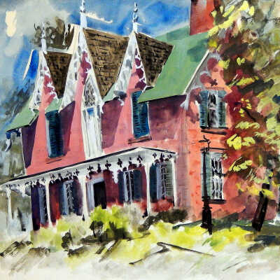 Untitled, George Biddle Painting