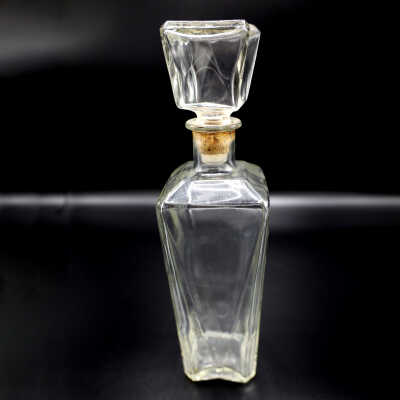 Decanter, Colorless Glass