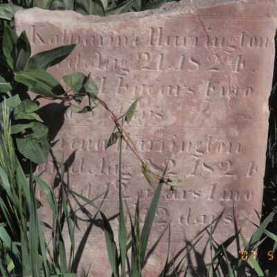 Katharine Harrington (ca.1810 - 1824)