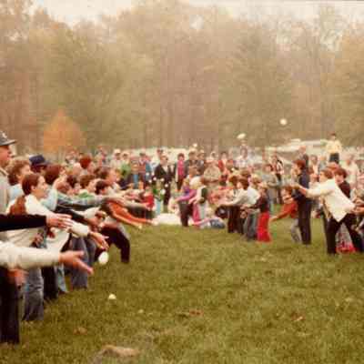 Autumn Egg Toss