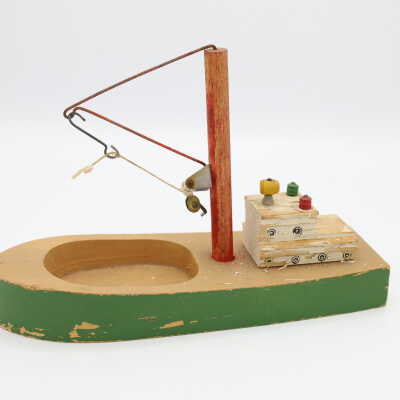 Wooden Toy Boat