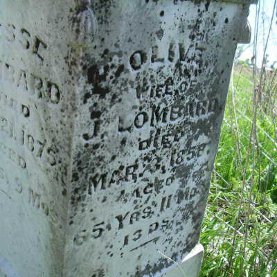 Olive Lombard (ca. 1792 - 1858)
