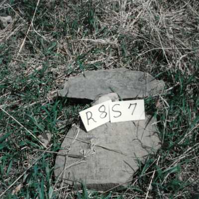 Row 8 - Headstone 7