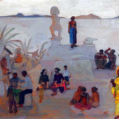 Painting by Sir Francis Cyril Rose