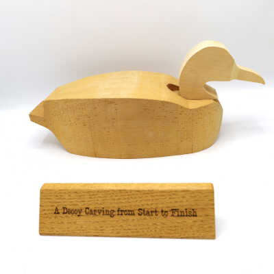 Display, Making of a Decoy - Step 1, John Sharon