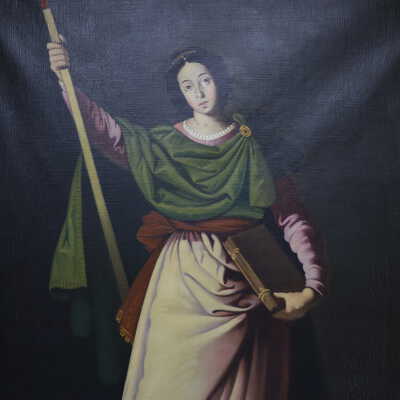S. Eulalia Painting, José de Zamora