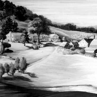 Malabar Farm Illustration, Kate Lord