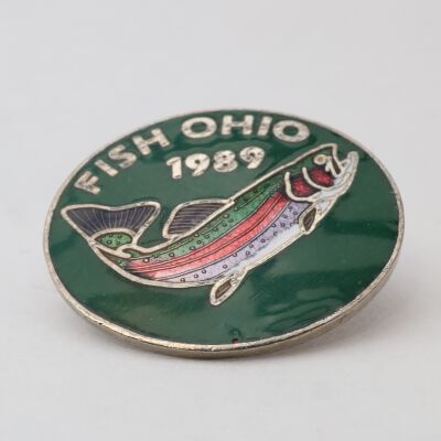 Fish Ohio Pin (1989) Prototype