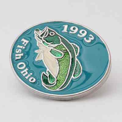 Fish Ohio Pin (1993) Prototype
