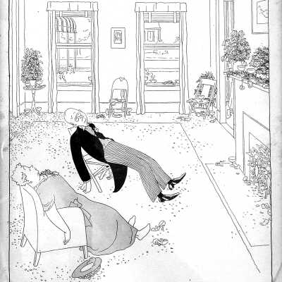Cartoon by Gluyas Williams
