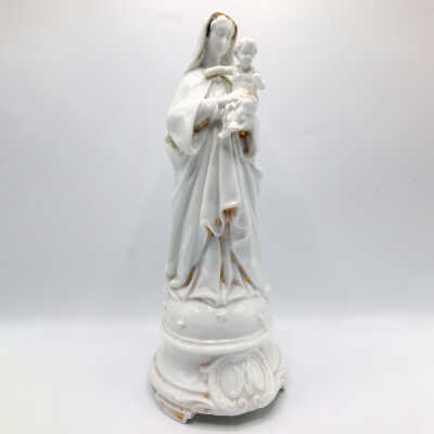 Virgin Mary with Baby Jesus Statuette