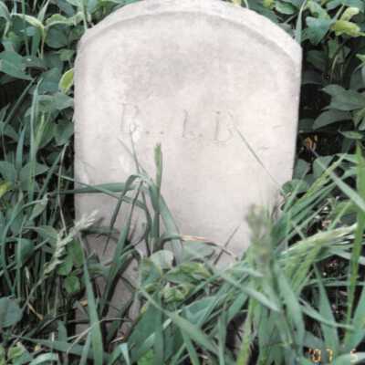 Row 6 - Headstone 3