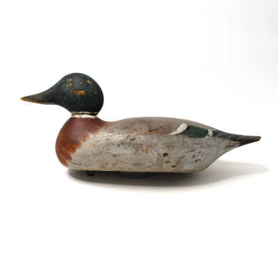Decoy, Mallard (Drake), Mason Decoy Factory