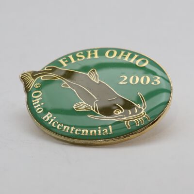 Fish Ohio Bicentennial Pin (2003) Prototype