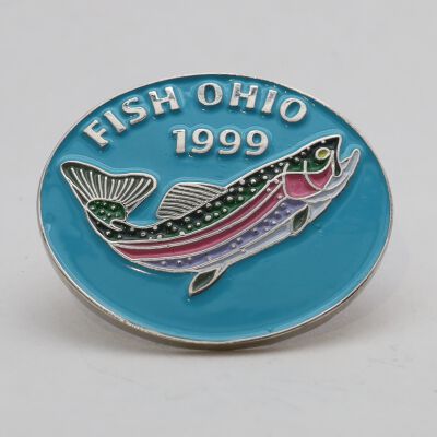 Fish Ohio Pin (1999) Prototype