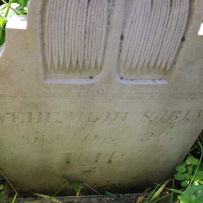 Nehemiah Sabin (ca.1770-1814)
