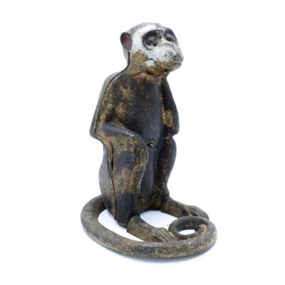 Cast Iron Monkey Doorstop