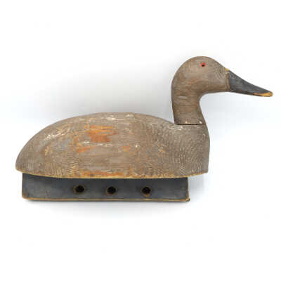 Decoy, Canvasback (Hen), Guy Tibbels