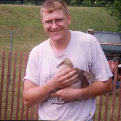Holding A Gosling