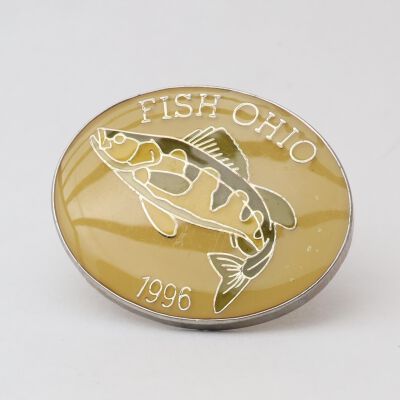 Fish Ohio Pin (1996)