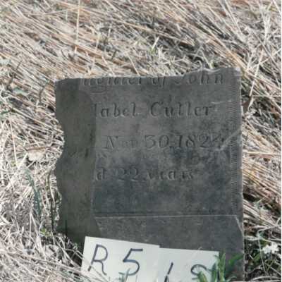 Row 5 - Headstone 1
