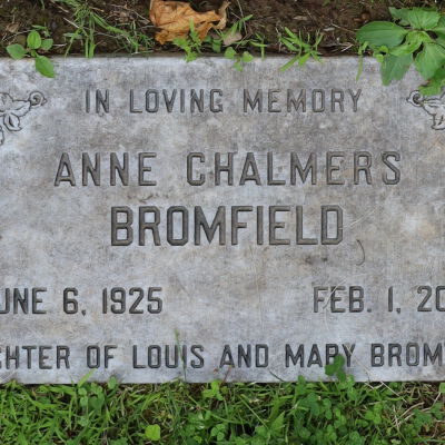Anne Chalmers Bromfield