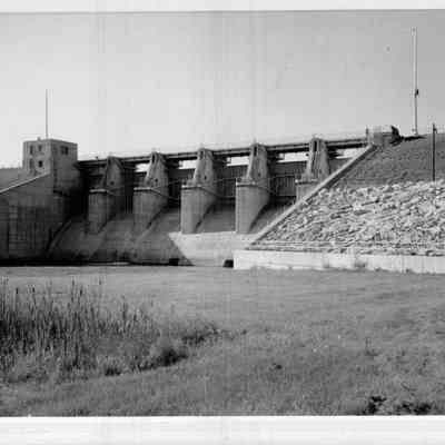 Delaware Dam From Below