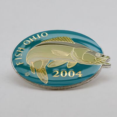 Fish Ohio Pin (2004)