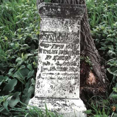 Cynthia Marquis (ca.1837 - 1856)