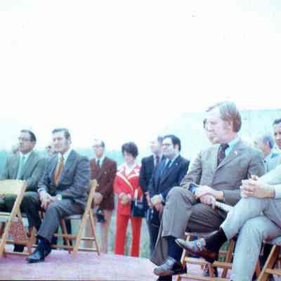Governor Gilligan and John Glenn at Salt Fork