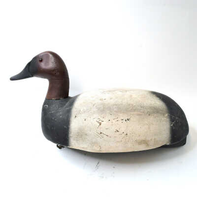 Decoy, Canvasback (Drake), Brand WL