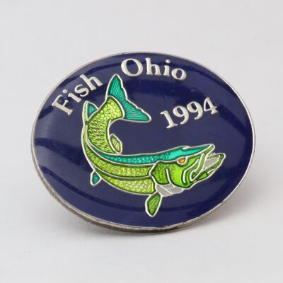 Fish Ohio Pin (1994)