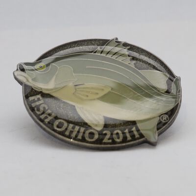 Fish Ohio Pin (2011)