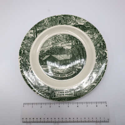 Kettlesprings Lake Hope State Park Commemorative Plate