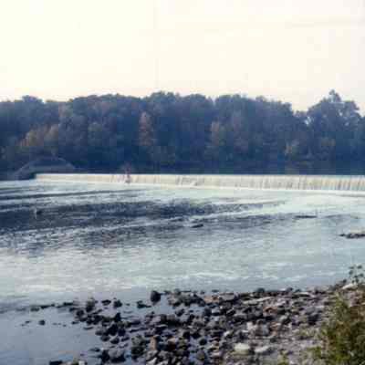 Independence Dam In Early Autumn