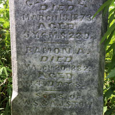 George E. Stowe (ca.1868 - 1873)