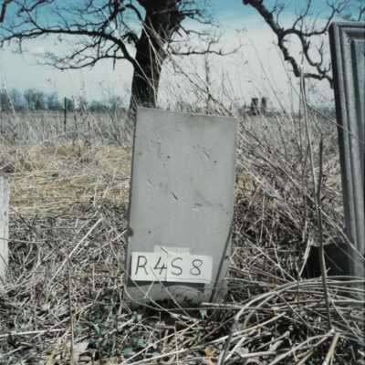 Row 4 - Headstone 8
