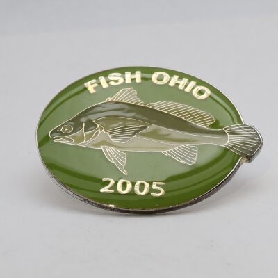 Fish Ohio Pin (2005)
