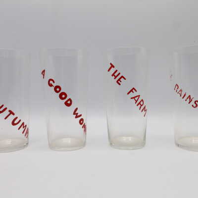 Handpainted Highball Glasses