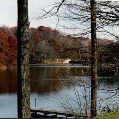 Mount Gilead Lake In Late Autumn