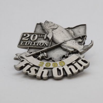 Fish Ohio Pin (2000) 20th Edition