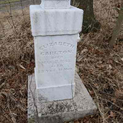 Elizabeth Carlton (ca. 1766 - 1855)