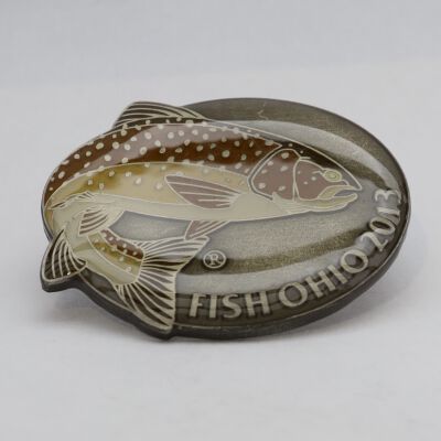 Fish Ohio Pin (2013)