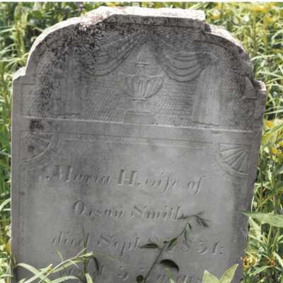Maria H - Wife of Orson Smith (ca.1798 - 1831) - Original Tombstone
