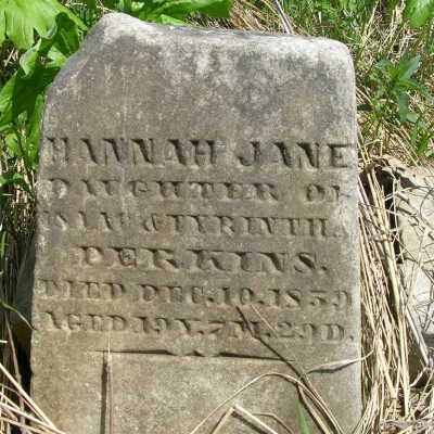 Hannah Perkins (ca. 1840 - 1859)